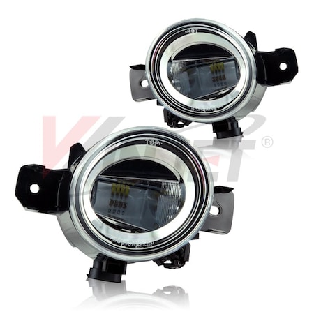 Winjet Ledfog Lights - Clear CFWJ-0459-C